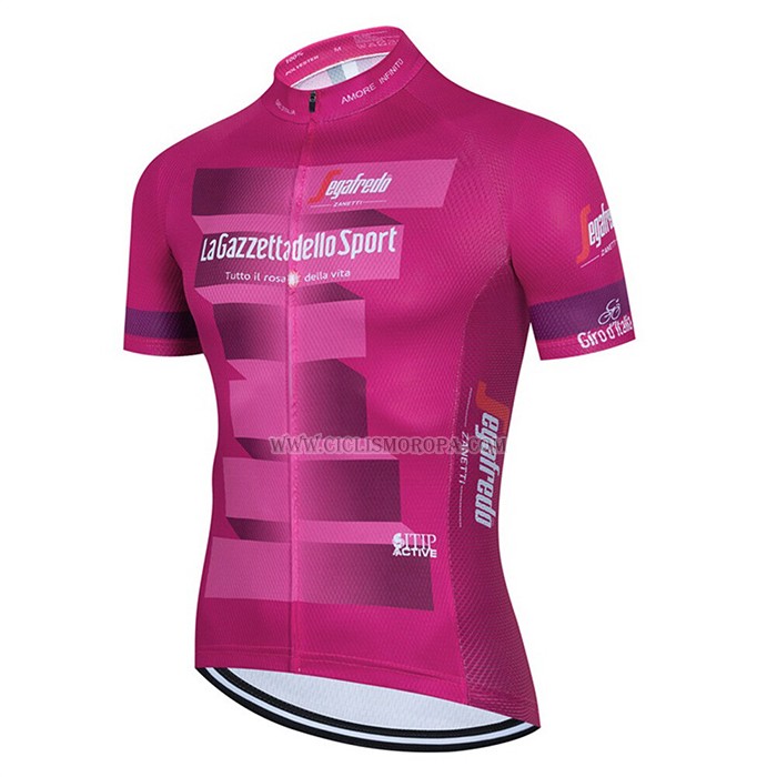 2023 Ropa Ciclismo Giro d'Italia Rosa Mangas Cortas y Culotte Corto